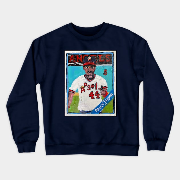 Reggie Jackson Crewneck Sweatshirt by ElSantosWorld